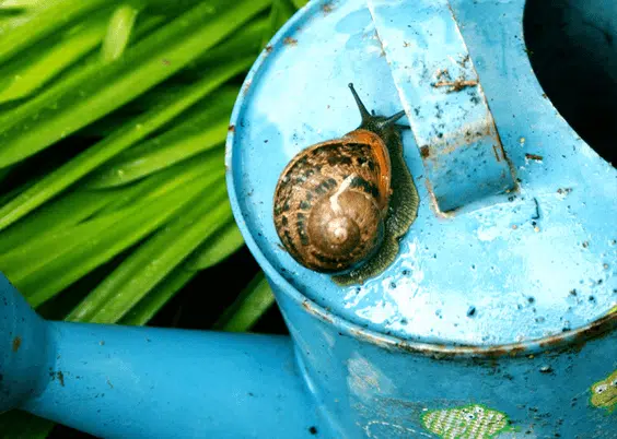 Vintage watering can.