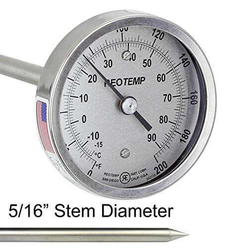 REOTemp Industrial Thermometer REOTemp Industrial Thermometer