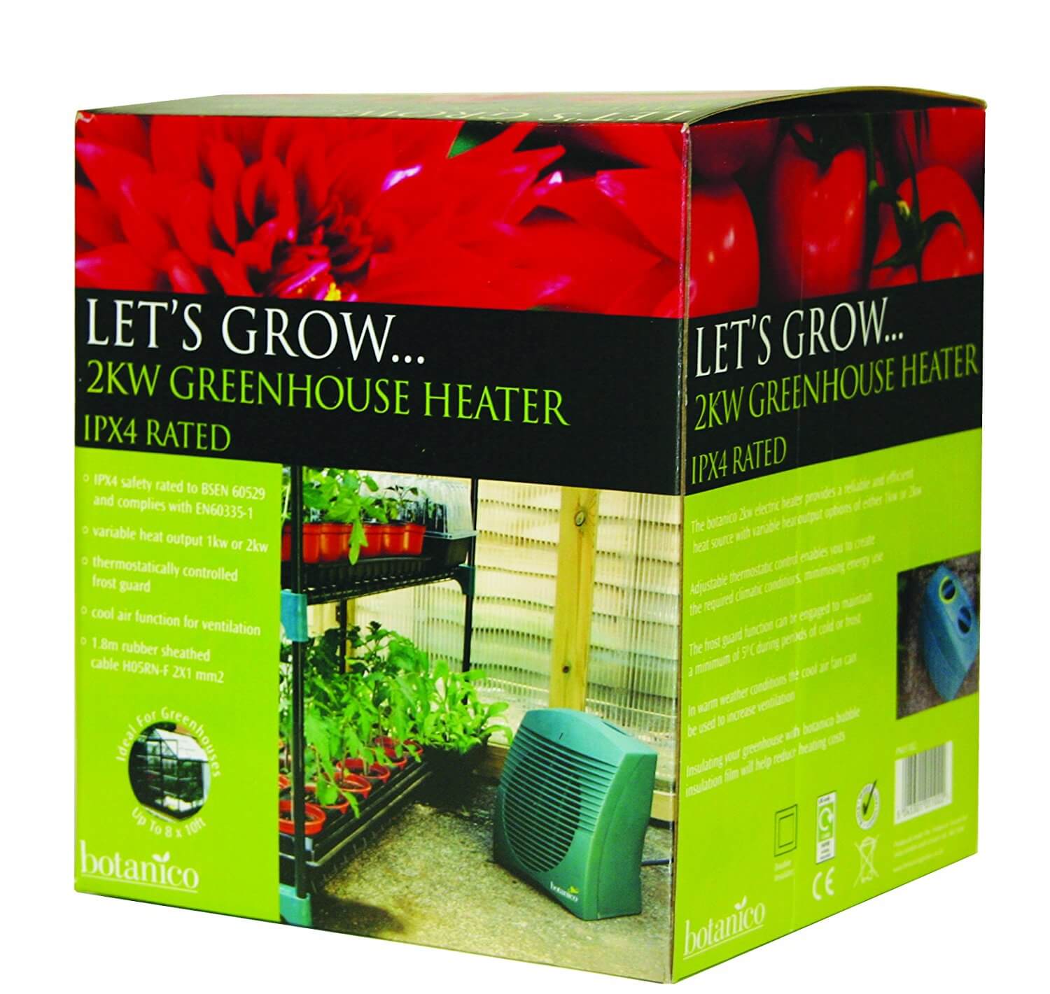 Botanico greenhouse heater Botanico greenhouse heater