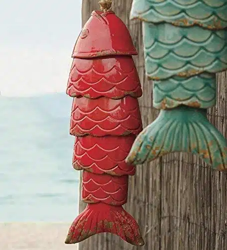 Ceramic Fish Chimes