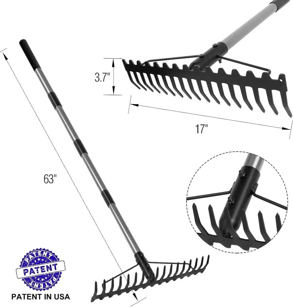 Walensee 17-Tine Heavy Duty Rake